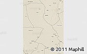 Shaded Relief 3D Map of Chigubo