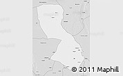 Silver Style 3D Map of Chigubo