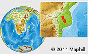Physical Location Map of Chigubo