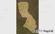 Satellite Map of Chigubo, darken