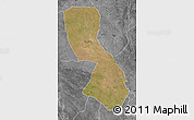 Satellite Map of Chigubo, desaturated