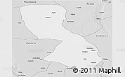 Silver Style Panoramic Map of Chigubo