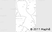 Blank Simple Map of Chigubo