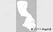 Gray Simple Map of Chigubo