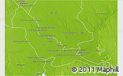 Physical 3D Map of Chokwe