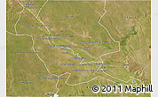 Satellite 3D Map of Chokwe
