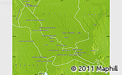 Physical Map of Chokwe