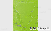 Physical Map of Mabalane