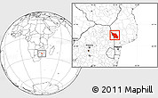 Blank Location Map of Massingir