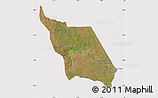 Satellite Map of Massingir, cropped outside