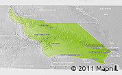 Physical Panoramic Map of Massingir, lighten, desaturated