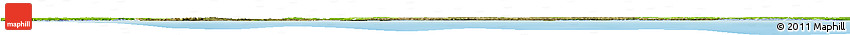 Satellite Horizon Map of Xai-Xai, physical outside