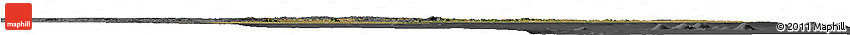Satellite Horizon Map of Mozambique, darken, desaturated