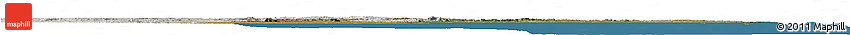 Satellite Horizon Map of Mozambique, lighten, semi-desaturated, land only