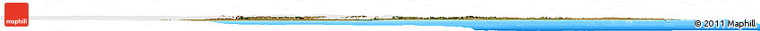 Satellite Horizon Map of Mozambique, single color outside, bathymetry sea