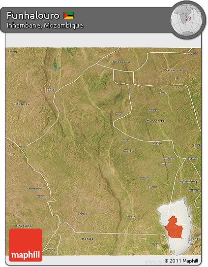 Satellite 3D Map of Funhalouro