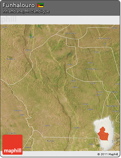 Satellite 3D Map of Funhalouro