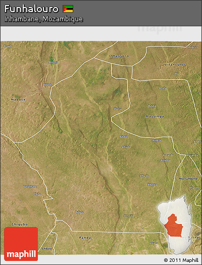 Satellite 3D Map of Funhalouro