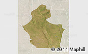 Satellite 3D Map of Funhalouro, lighten