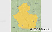 Savanna Style 3D Map of Funhalouro