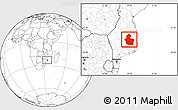 Blank Location Map of Funhalouro