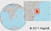 Gray Location Map of Funhalouro