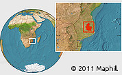 Satellite Location Map of Funhalouro