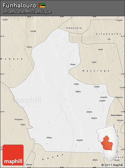 Classic Style Map of Funhalouro