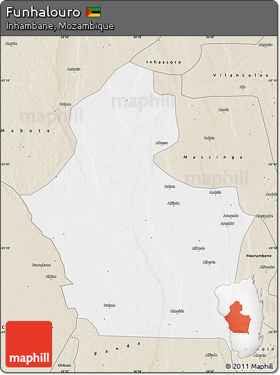 Classic Style Map of Funhalouro