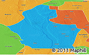 Political Panoramic Map of Funhalouro