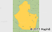 Savanna Style Simple Map of Funhalouro