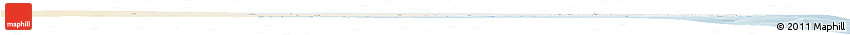 Classic Style Horizon Map of Inhambane, single color outside