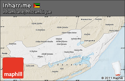 Classic Style Map of Inharrime
