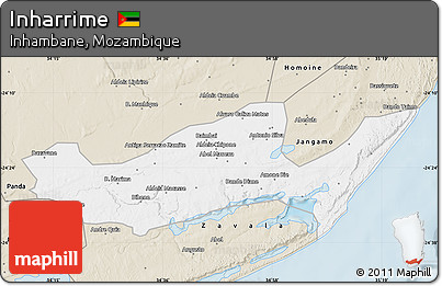 Classic Style Map of Inharrime