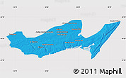 Political Map of Inharrime, cropped outside