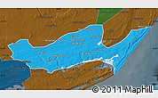 Political Map of Inharrime, darken