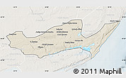 Shaded Relief Map of Inharrime, lighten