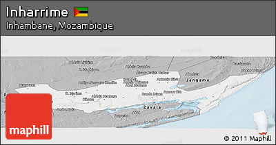 Gray Panoramic Map of Inharrime