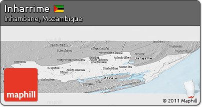 Gray Panoramic Map of Inharrime