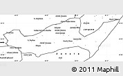 Blank Simple Map of Inharrime