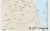 Shaded Relief 3D Map of Inhassoro