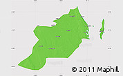 Political Map of Inhassoro, cropped outside