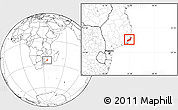 Blank Location Map of Jangamo