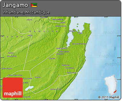 Physical Map of Jangamo