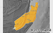 Political Map of Jangamo, darken, desaturated