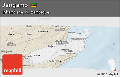 Classic Style Panoramic Map of Jangamo