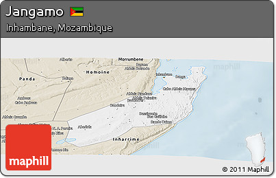 Classic Style Panoramic Map of Jangamo