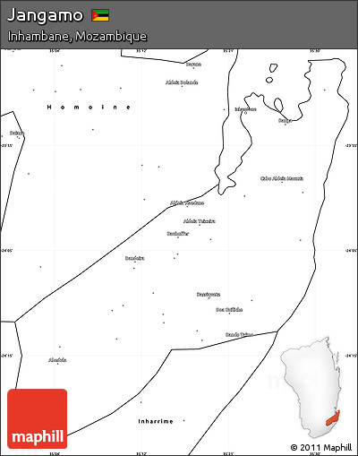 Blank Simple Map of Jangamo