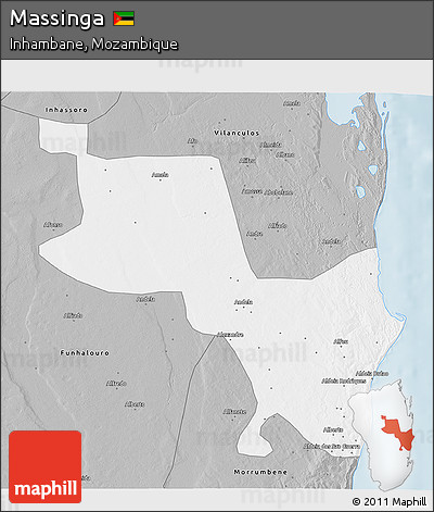 Gray 3D Map of Massinga