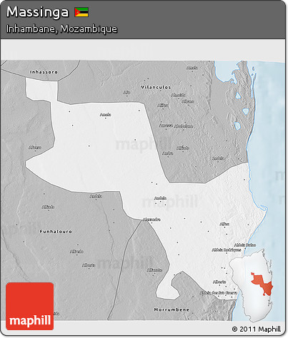 Gray 3D Map of Massinga